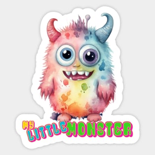 My Little Monster Sticker